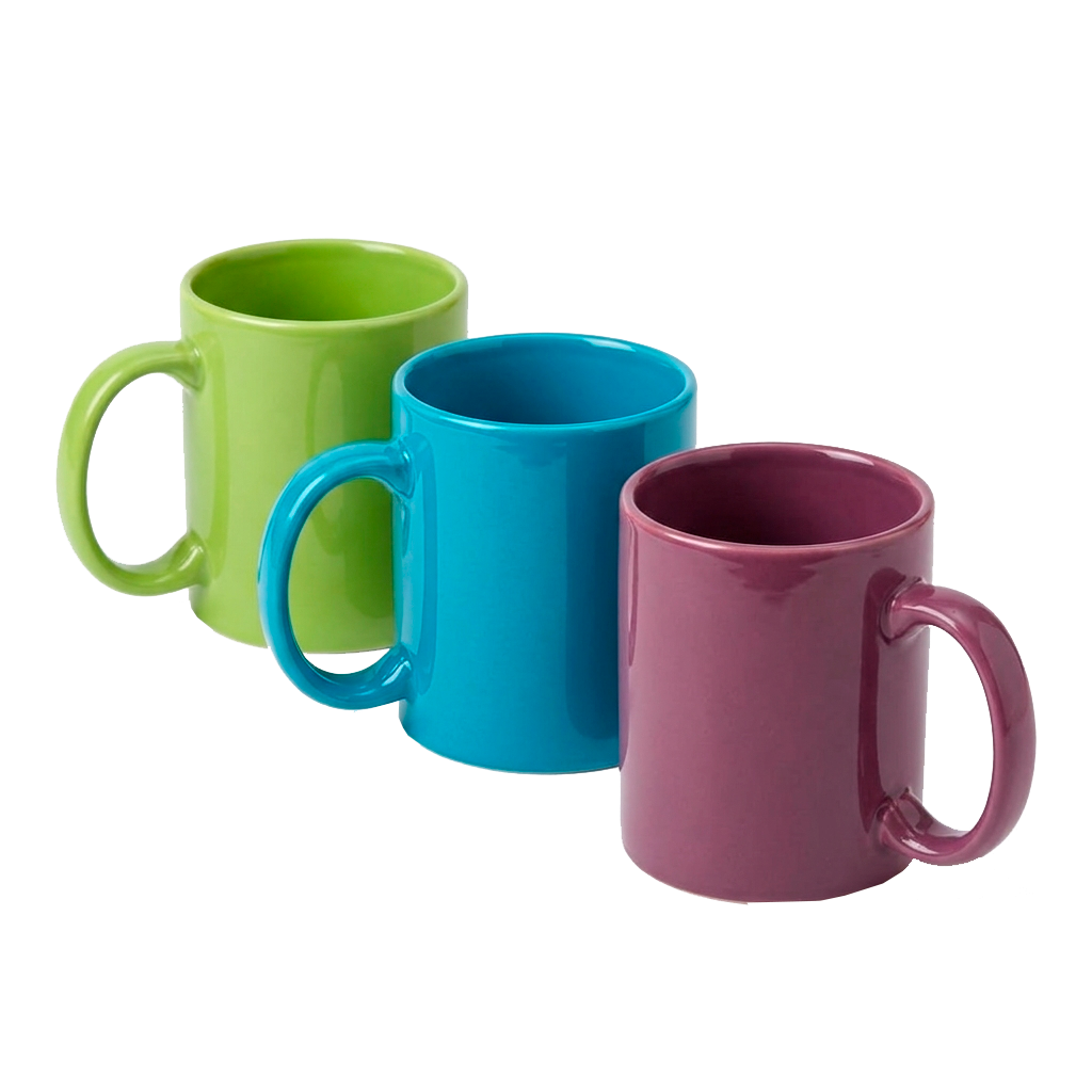 AC - Tazones de Colores Surtidos - Set 3 Unidades