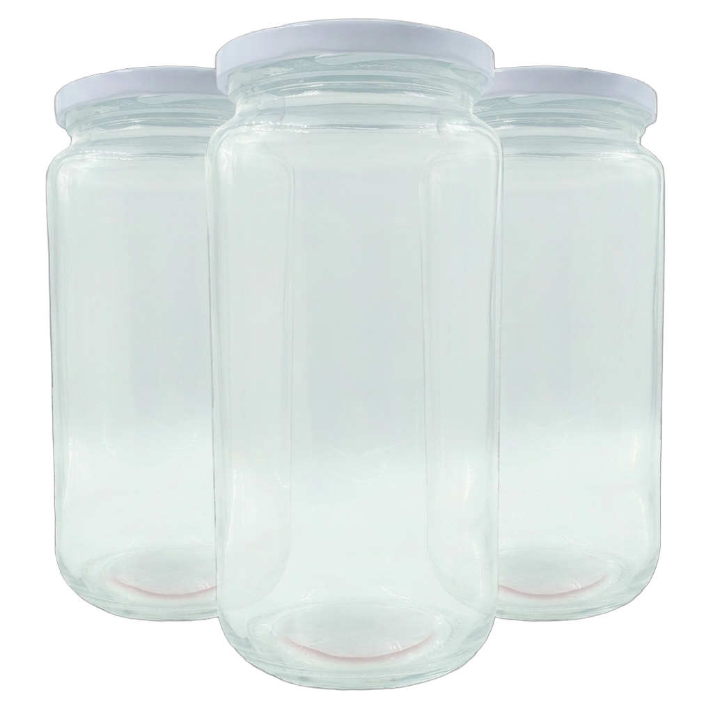 AB - Frasco de Vidrio 1 L - Set de 3 Unidades