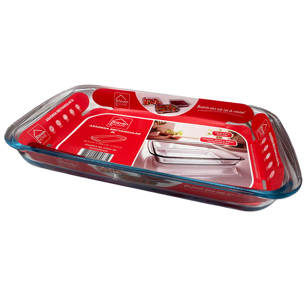 AA - Asadera de Vidrio - 3 L