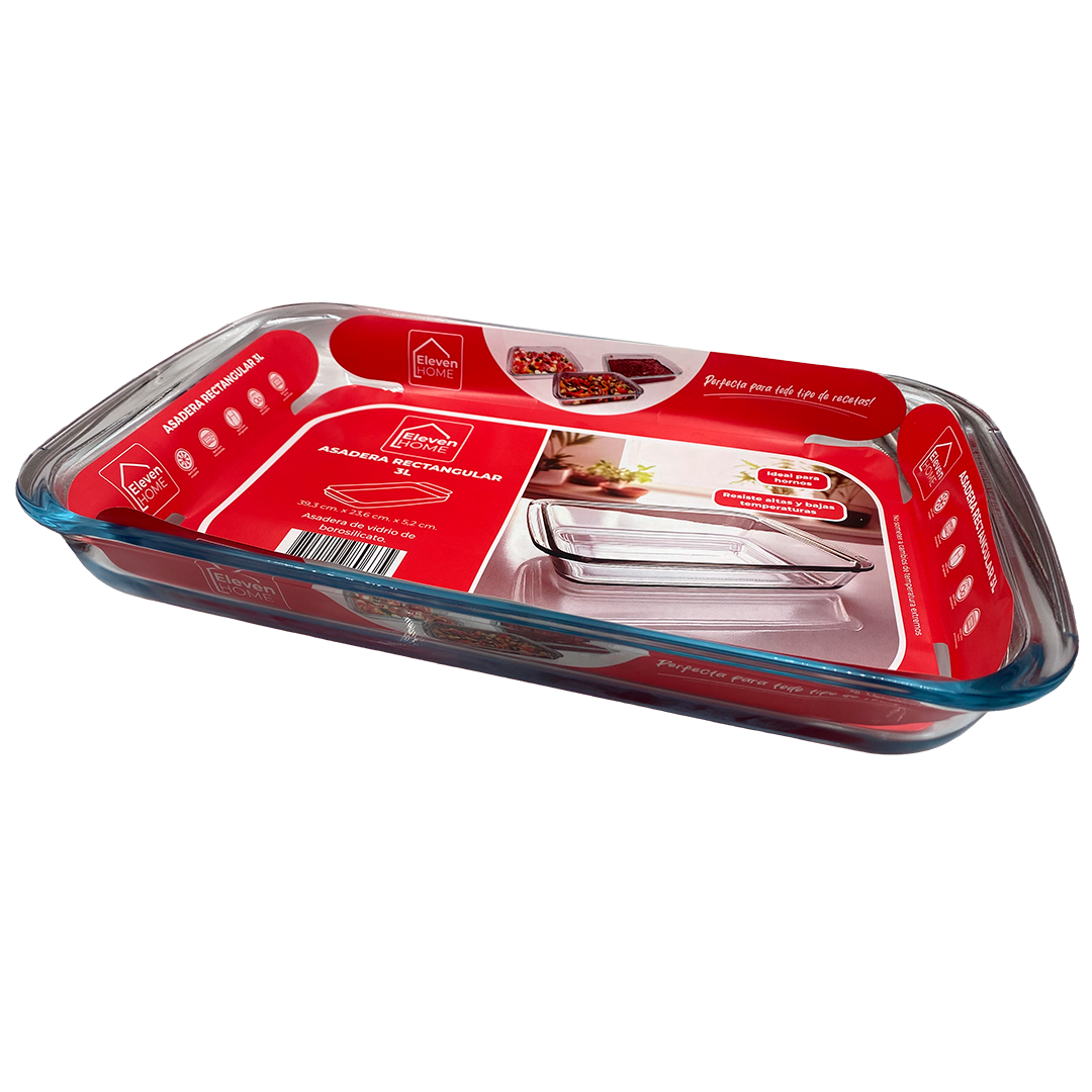 AA - Asadera de Vidrio - 3 L