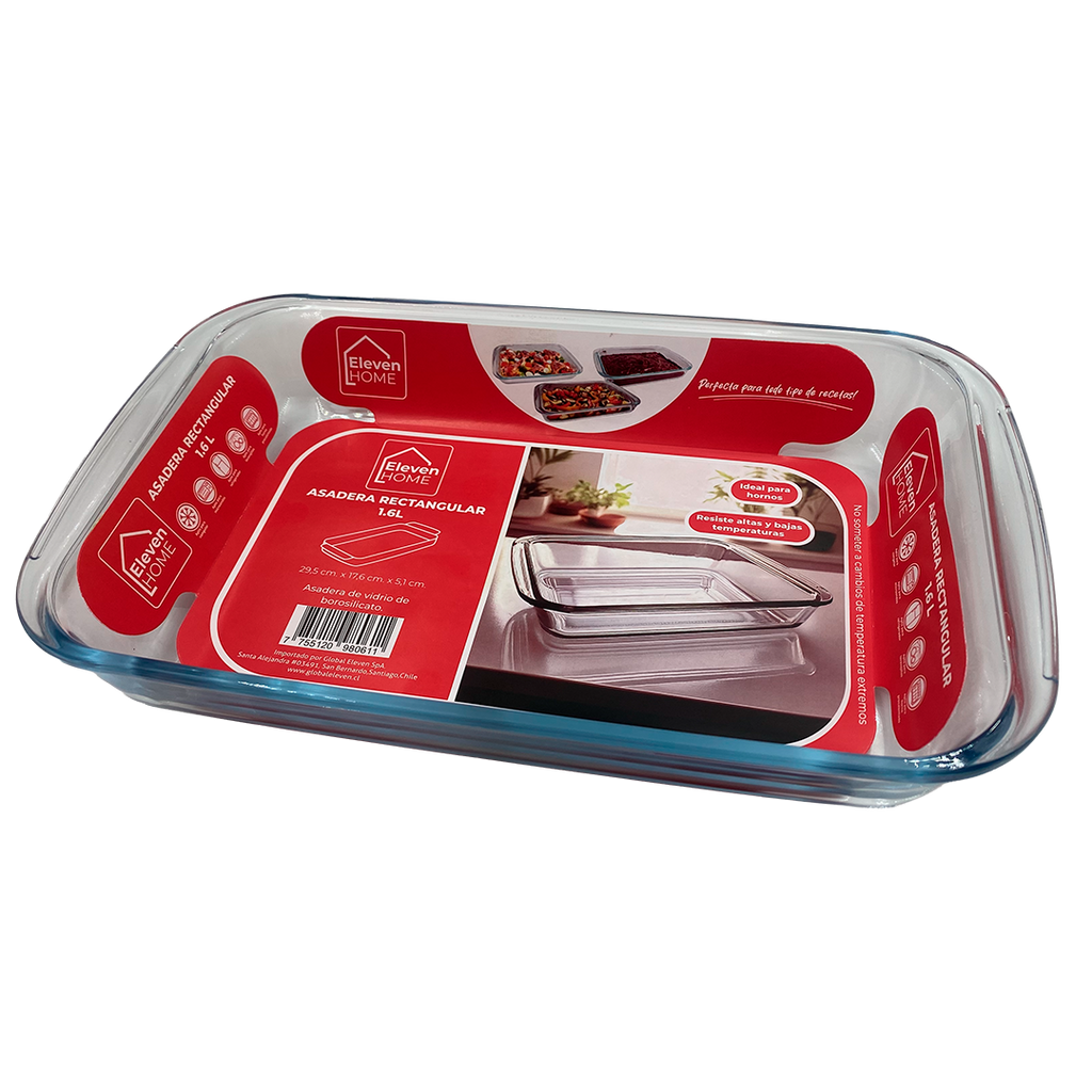 AA - Asadera de Vidrio - 1.6 L