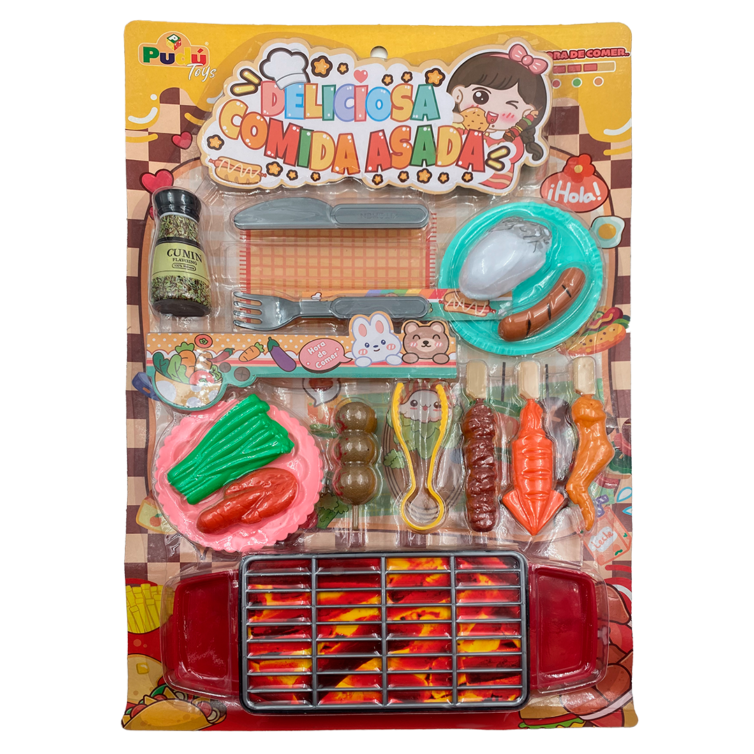JB - Set de Asado - Pudú Toys.