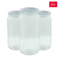 AC - Frasco de Vidrio 1 L - Set de 3 Unidades