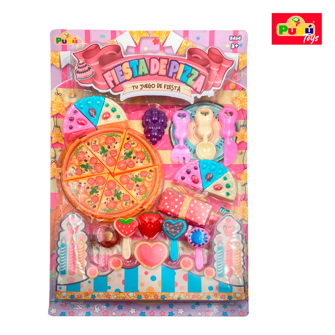 JB - Set de Pizza - Pudú Toys