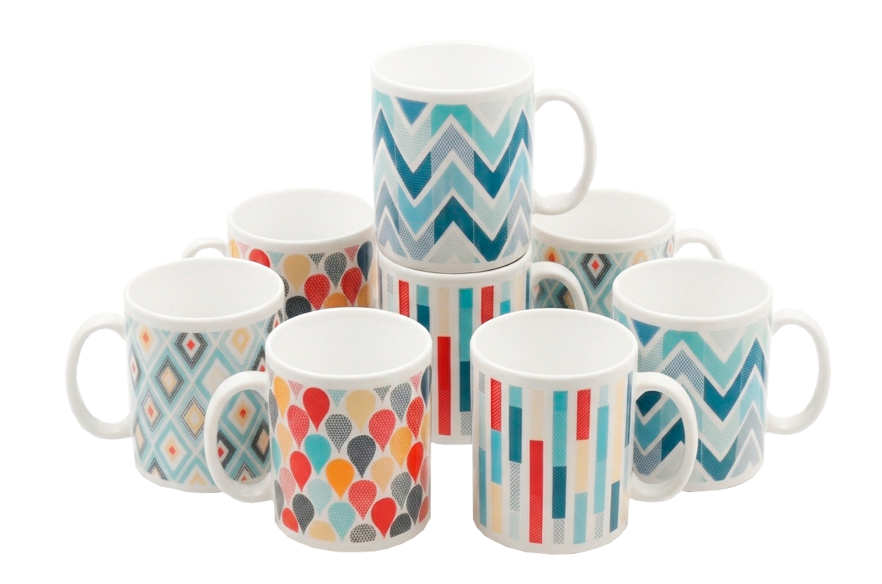 AC - Tazones de Diseño Surtido - Set de 12 Unidades